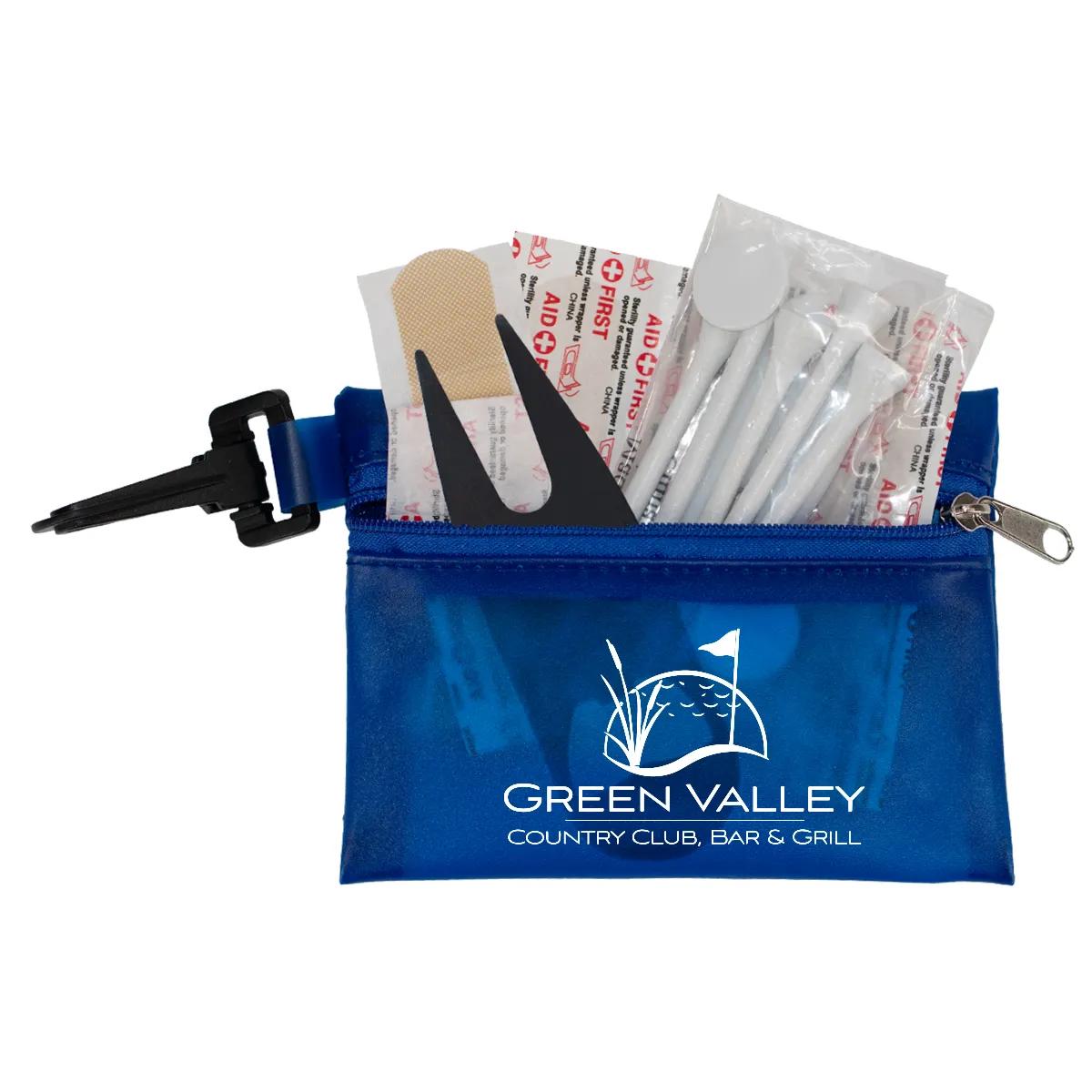 Golf Kit 13 Piece with Metal Divot Tool Opener - 4.9 x 3.5 in - product view 2