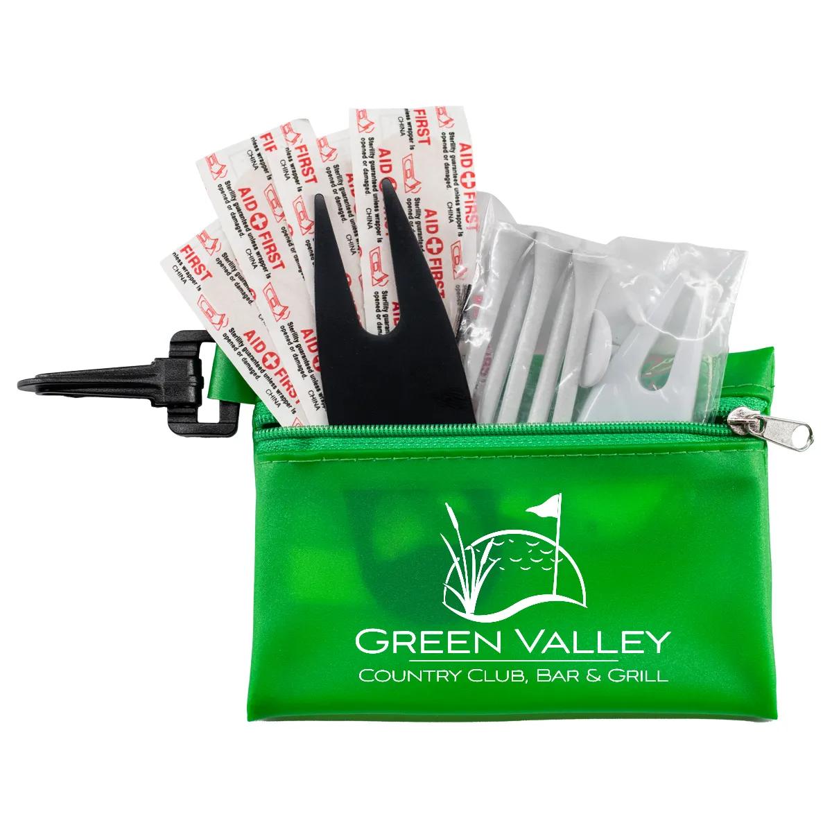 Golf Kit 13 Piece with Metal Divot Tool Opener - 4.9 x 3.5 in - product view 4