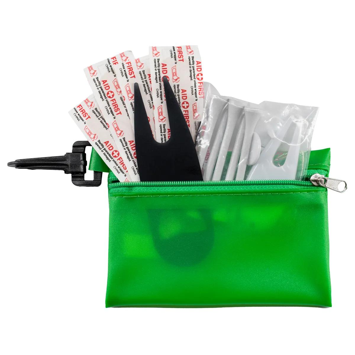 Golf Kit 13 Piece with Metal Divot Tool Opener - 4.9 x 3.5 in - product view 9