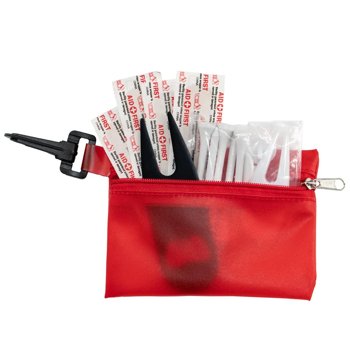 Golf Kit 13 Piece with Metal Divot Tool Opener - 4.9 x 3.5 in - product view 11