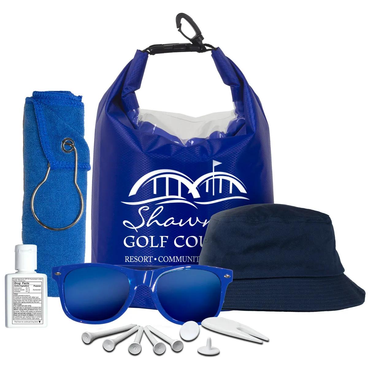 Golf Kit Deluxe 13 Piece Microfiber Dry Bag - 10.8 x 13.6 in - product view 3