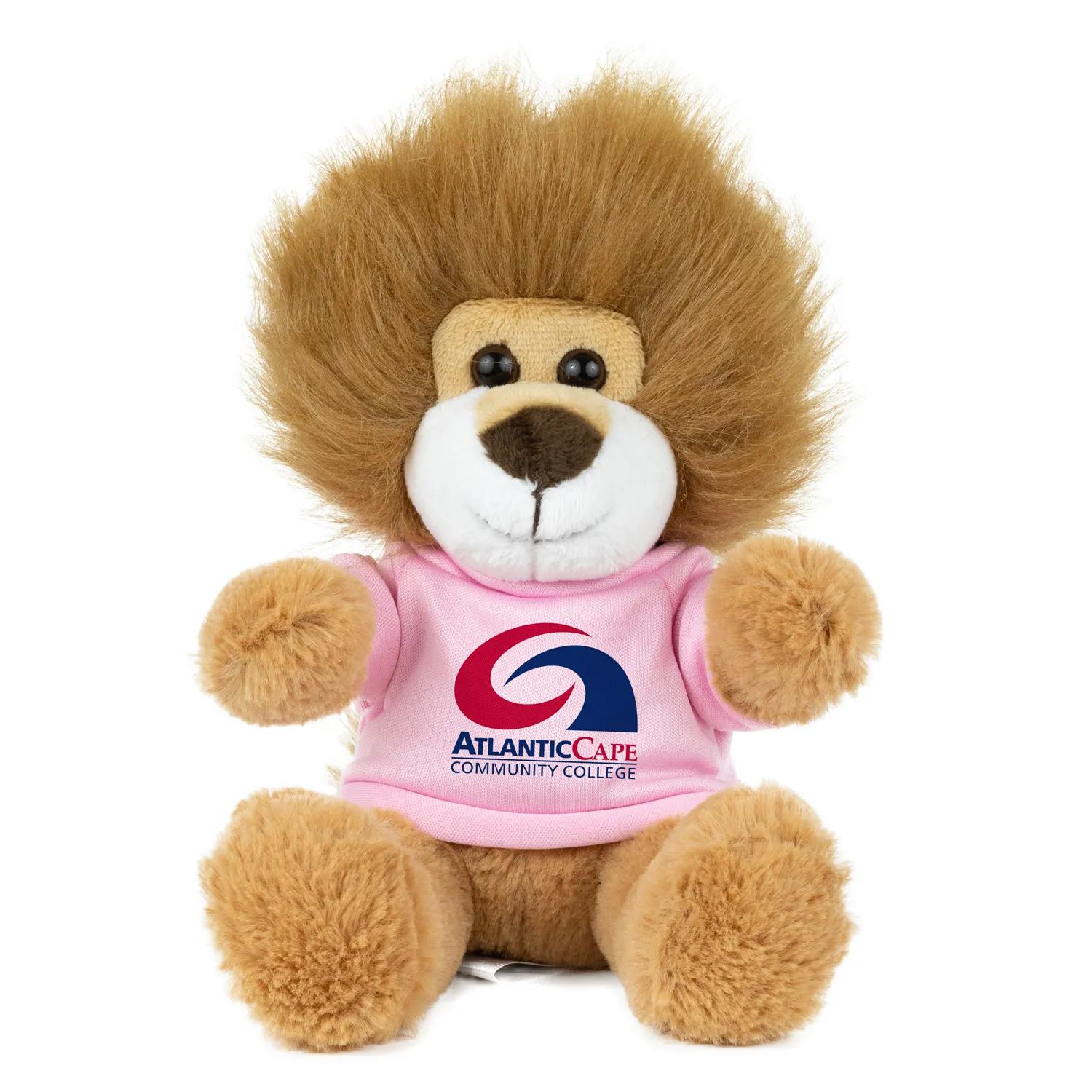 Plush Lion Teddy 6 Inch Polyester with Furry Tail - product view 14