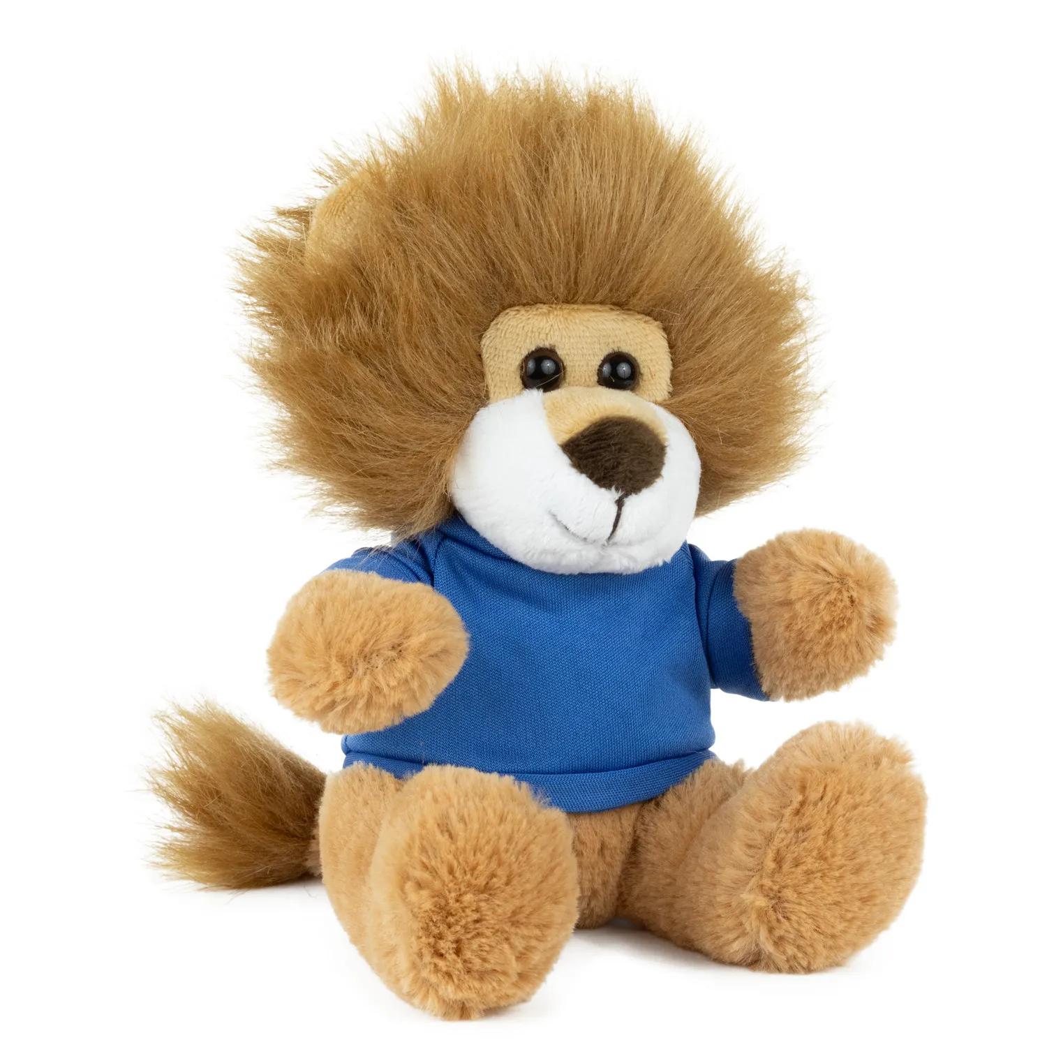 Plush Lion Teddy 6 Inch Polyester with Furry Tail - product view 21