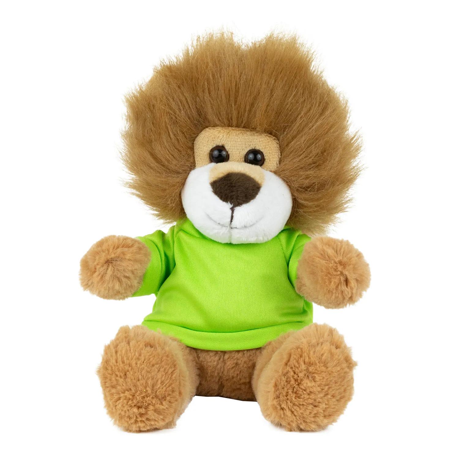 Plush Lion Teddy 6 Inch Polyester with Furry Tail - product view 22
