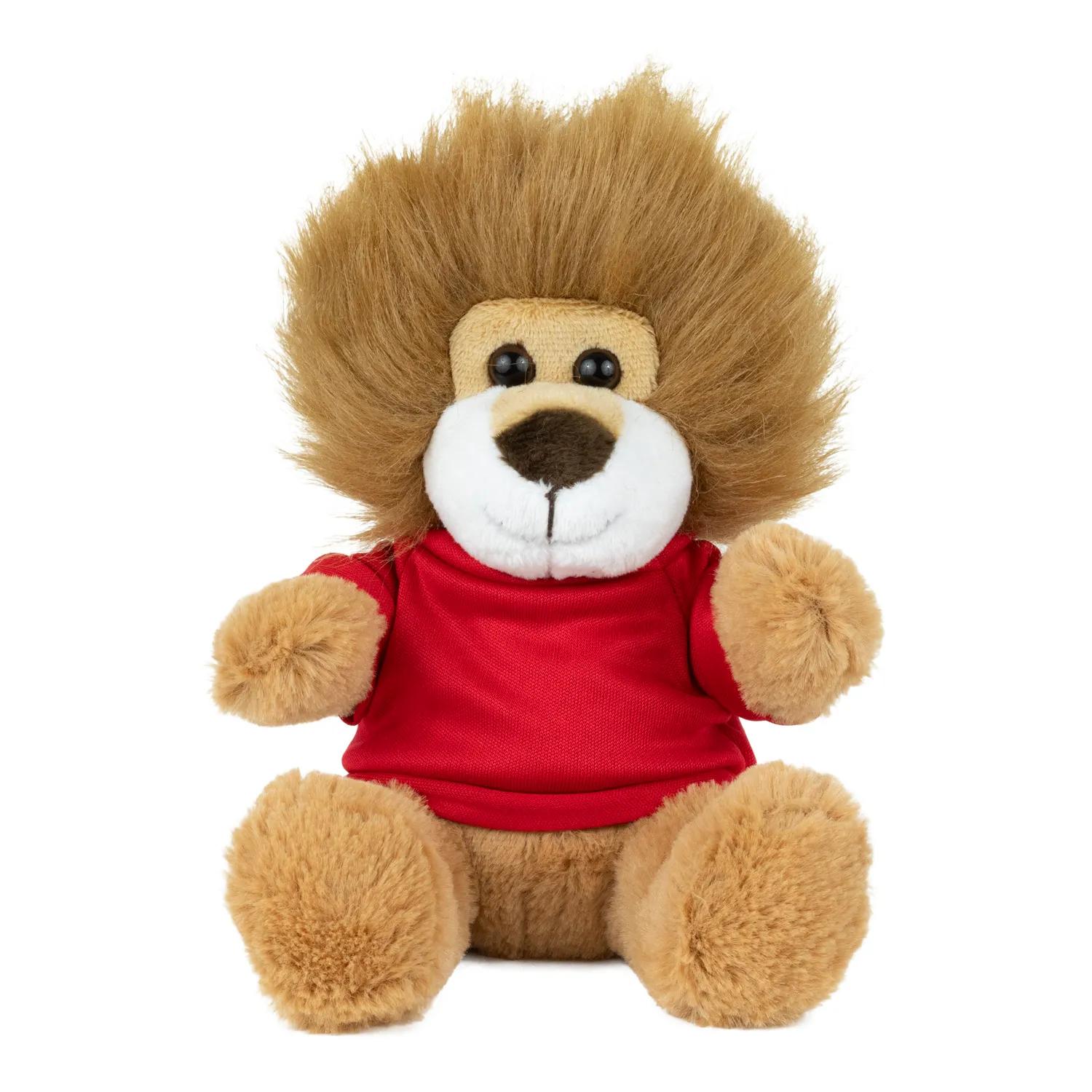 Plush Lion Teddy 6 Inch Polyester with Furry Tail - product view 29