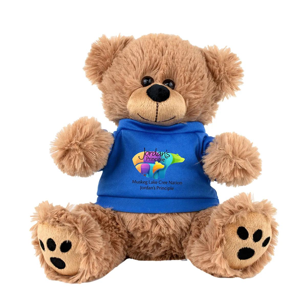 Plush Teddy Bear 8 Inch with T-Shirt Polyester - product view 2