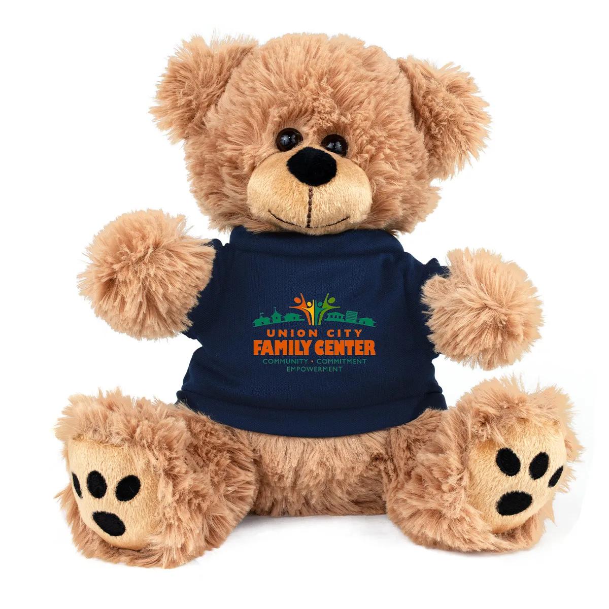 Plush Teddy Bear 8 Inch with T-Shirt Polyester - product view 3