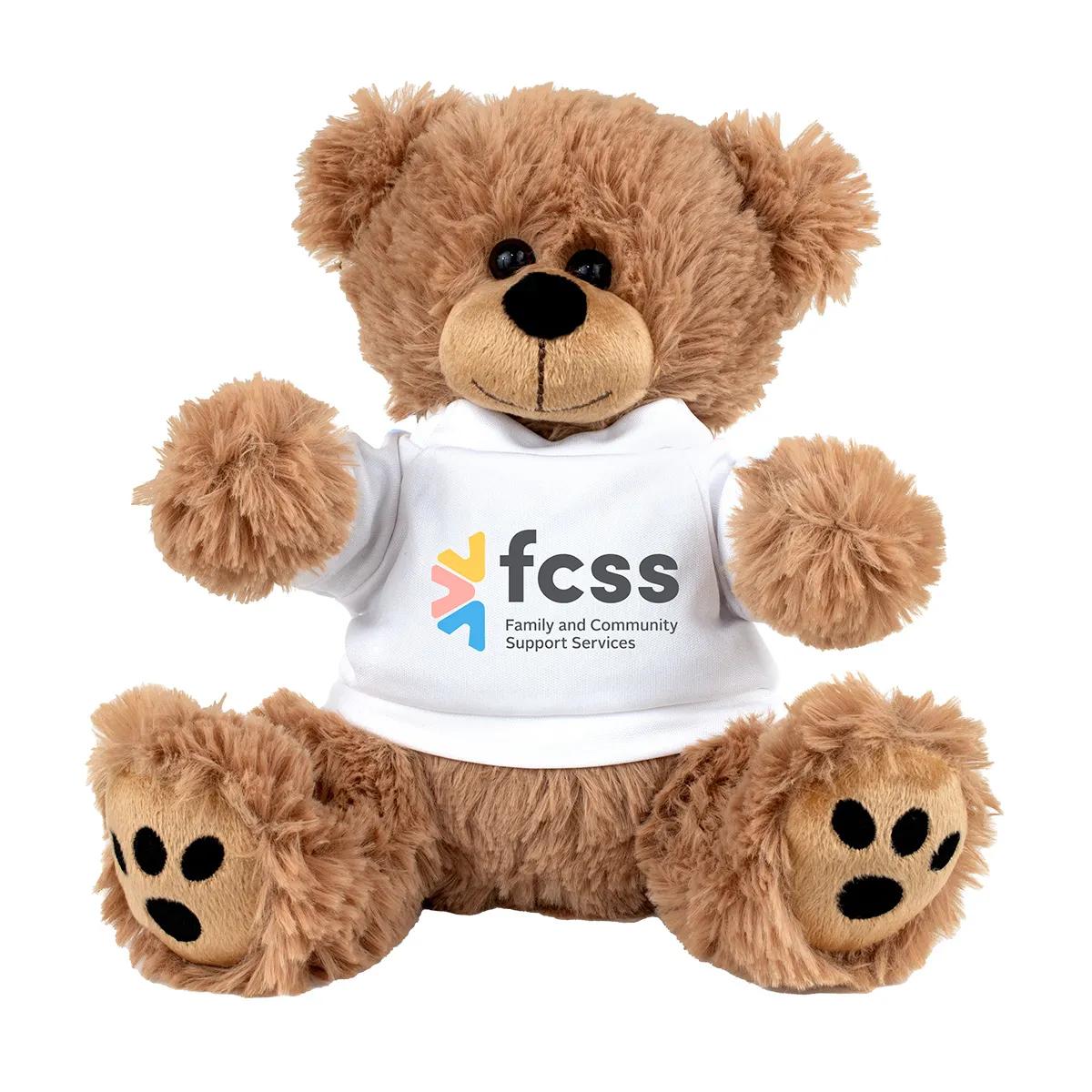 Plush Teddy Bear 8 Inch with T-Shirt Polyester - product view 5