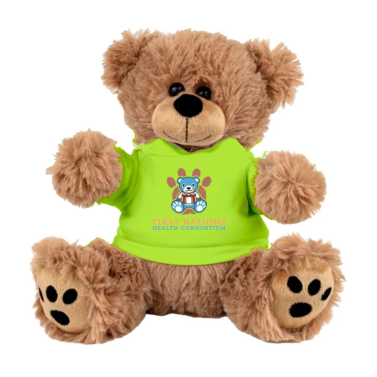Plush Teddy Bear 8 Inch with T-Shirt Polyester - product view 6