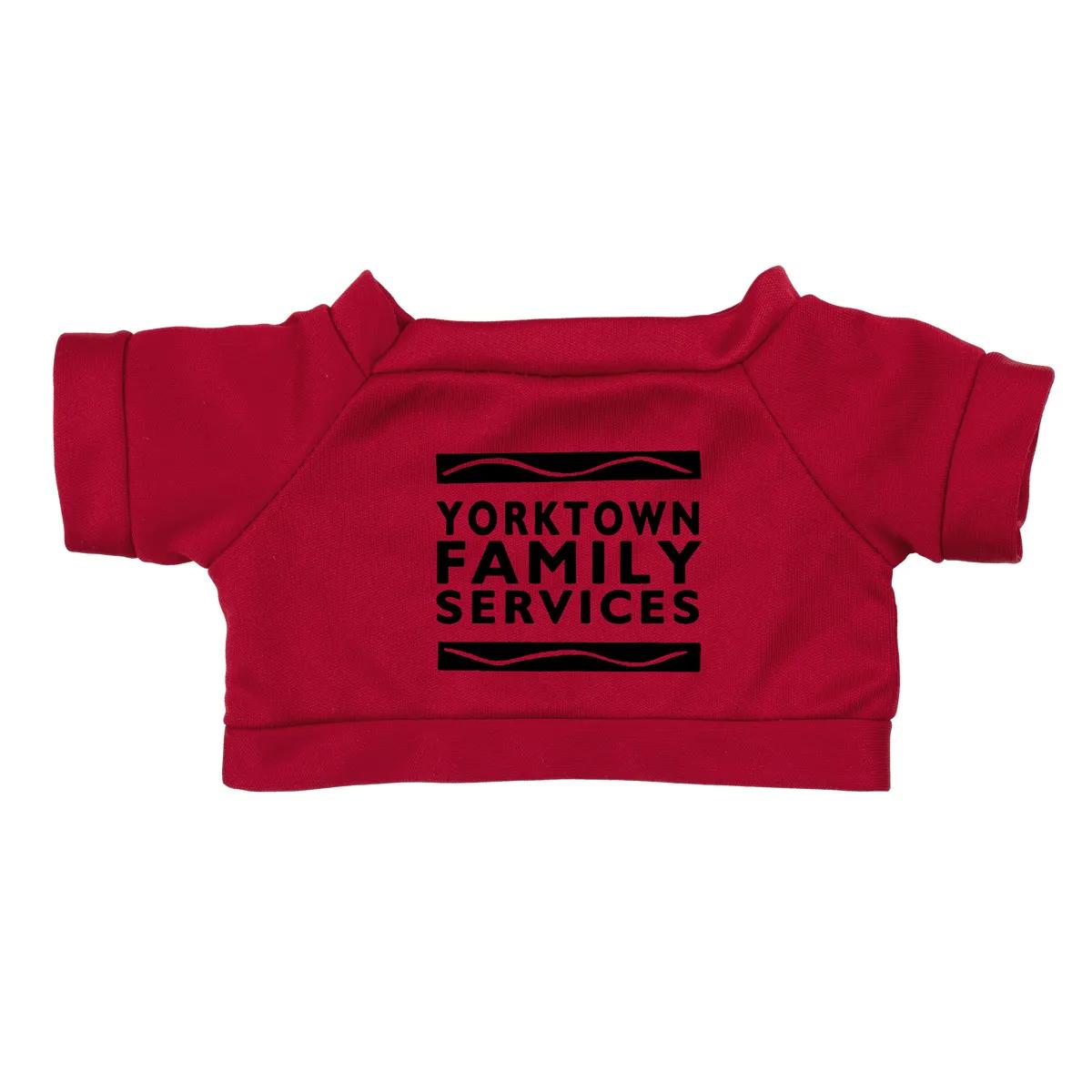 Plush Teddy Bear 8 Inch with T-Shirt Polyester - product view 10