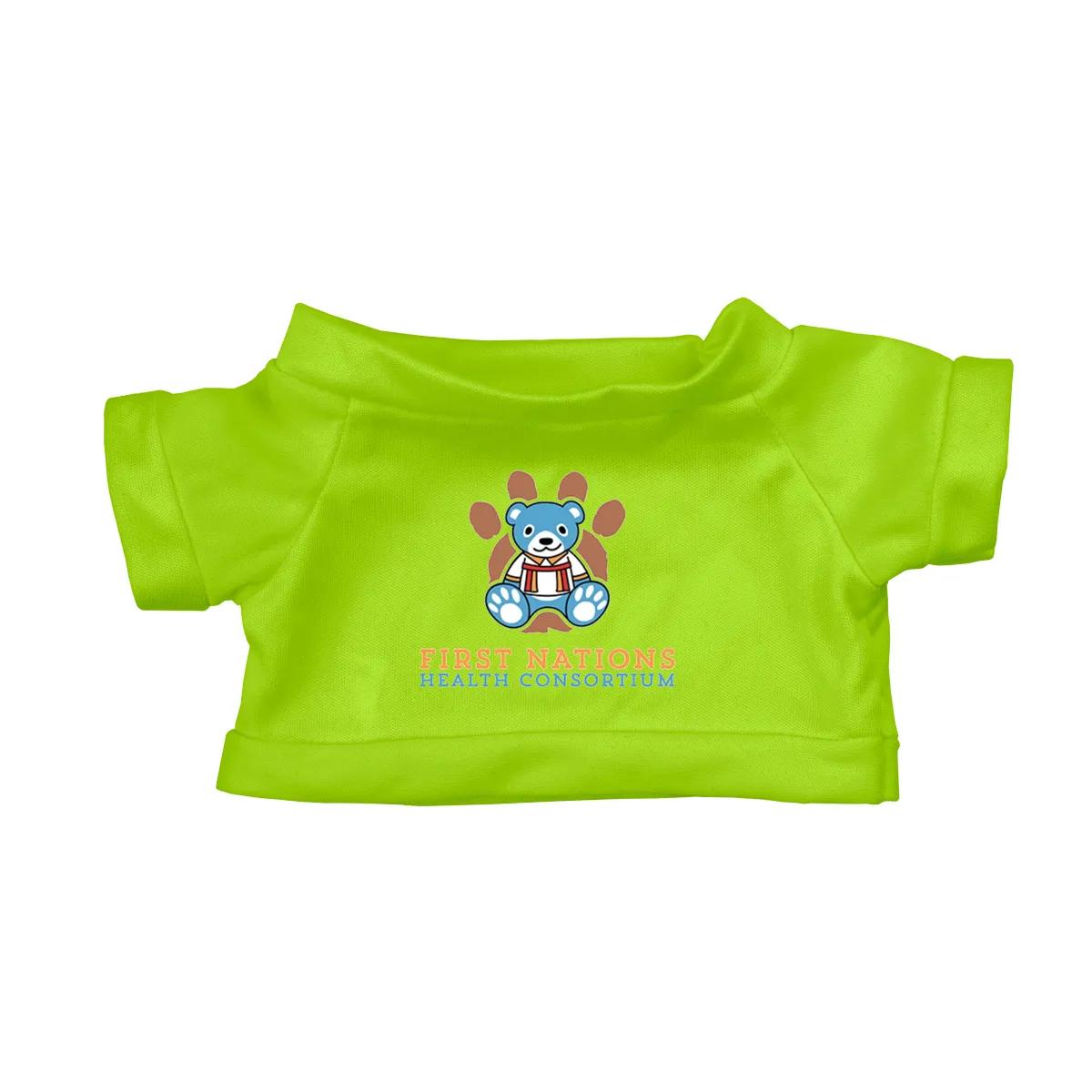 Plush Teddy Bear 8 Inch with T-Shirt Polyester - product view 12