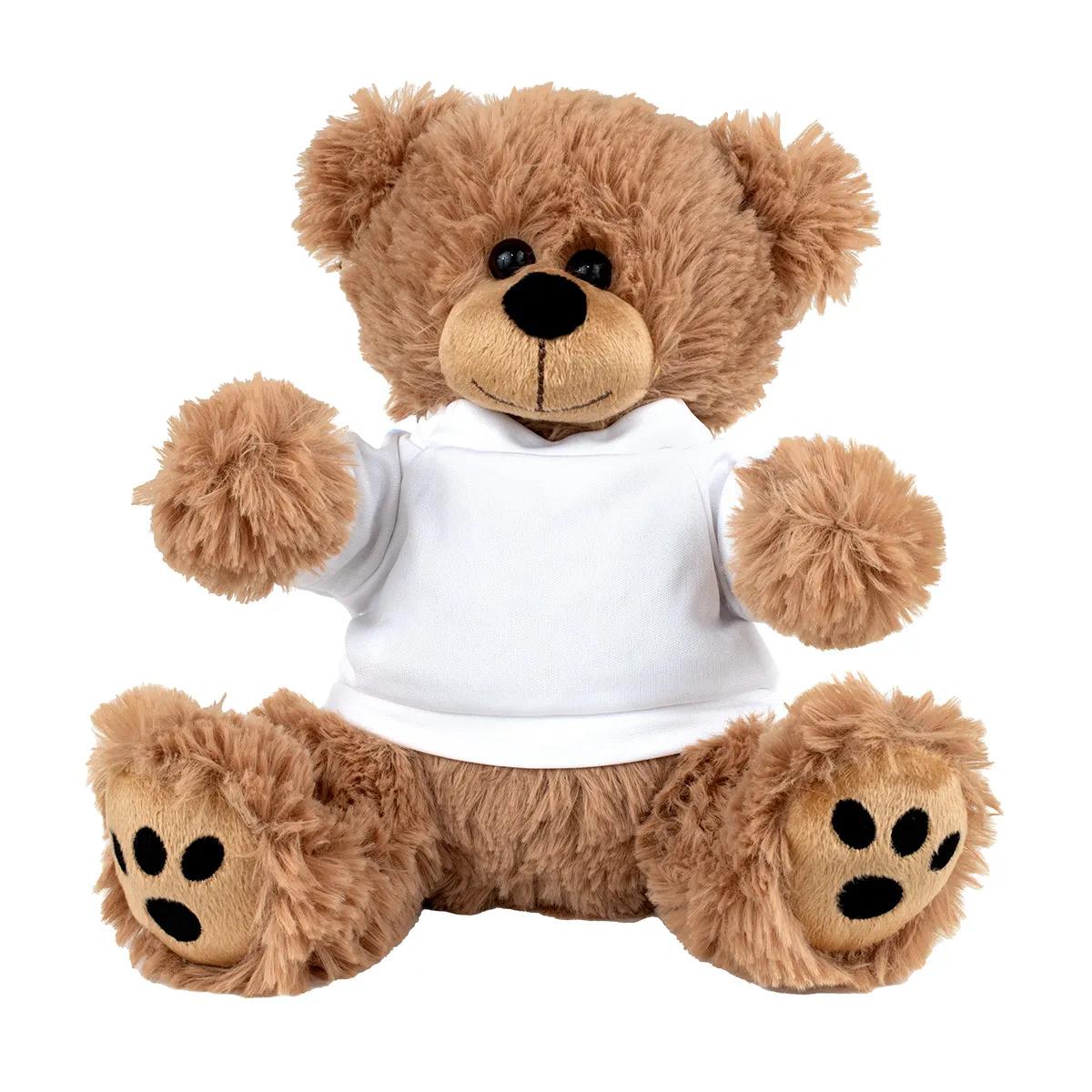 Plush Teddy Bear 8 Inch with T-Shirt Polyester - product view 17