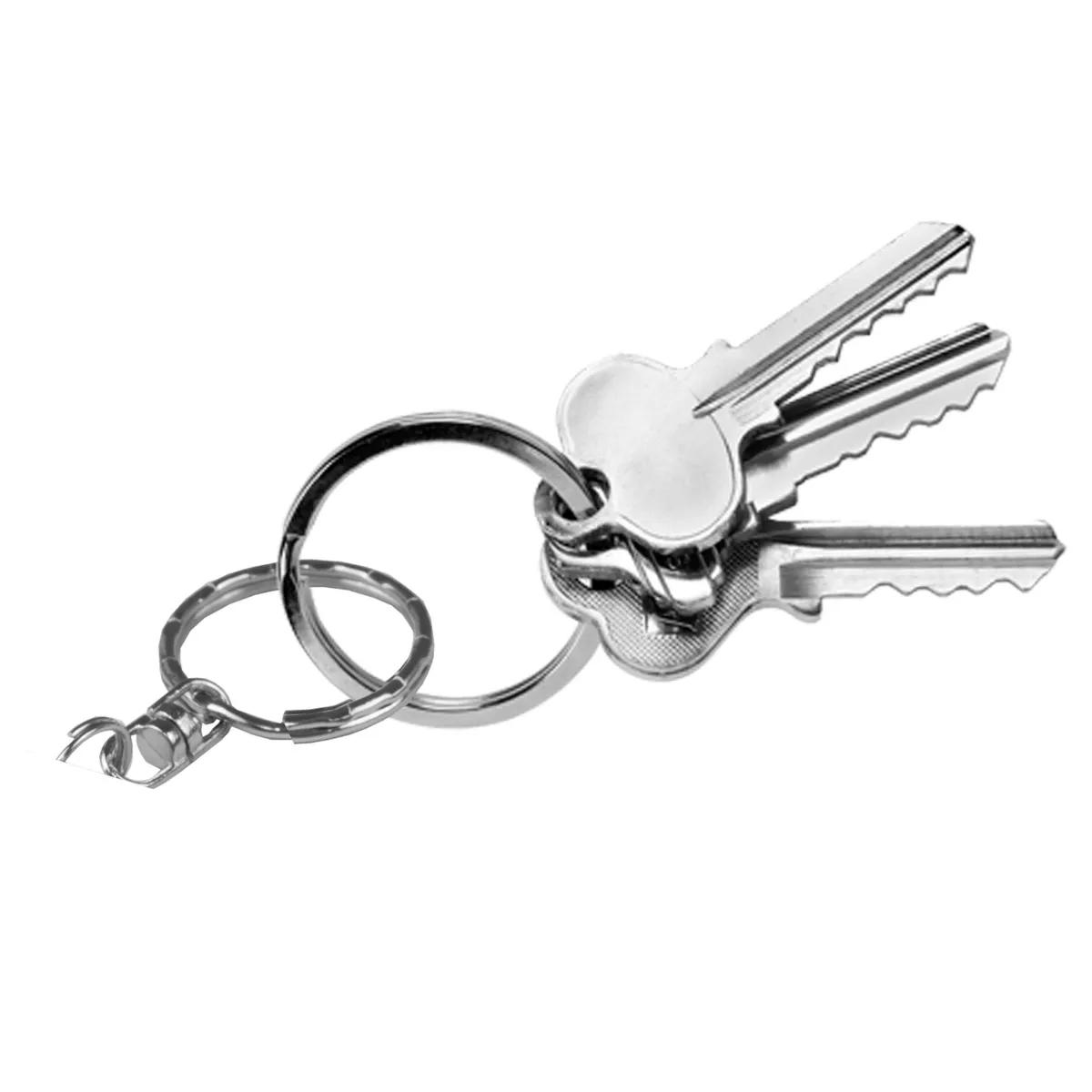 LED Keychain Flashlight Aluminum 3-Light - 2.3 x 0.75 in - product view 11