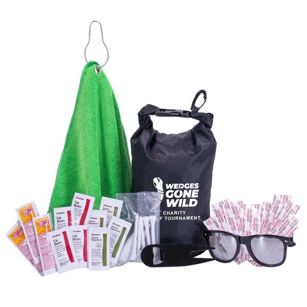 Golf Kit 30-Piece Deluxe Microfiber Dry Bag - 7 x 11 in - product view 2