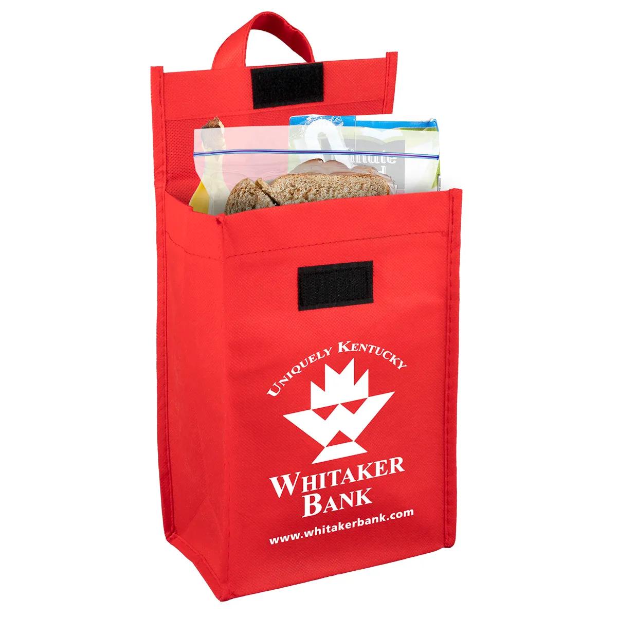 Lunch Tote Bag Non-Woven Polypropylene - 6.5 x 9 x 3.5 in - product view 14