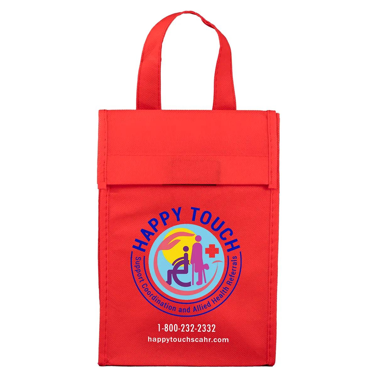 Lunch Tote Bag Non-Woven Polypropylene - 6.5 x 9 x 3.5 in - product view 15