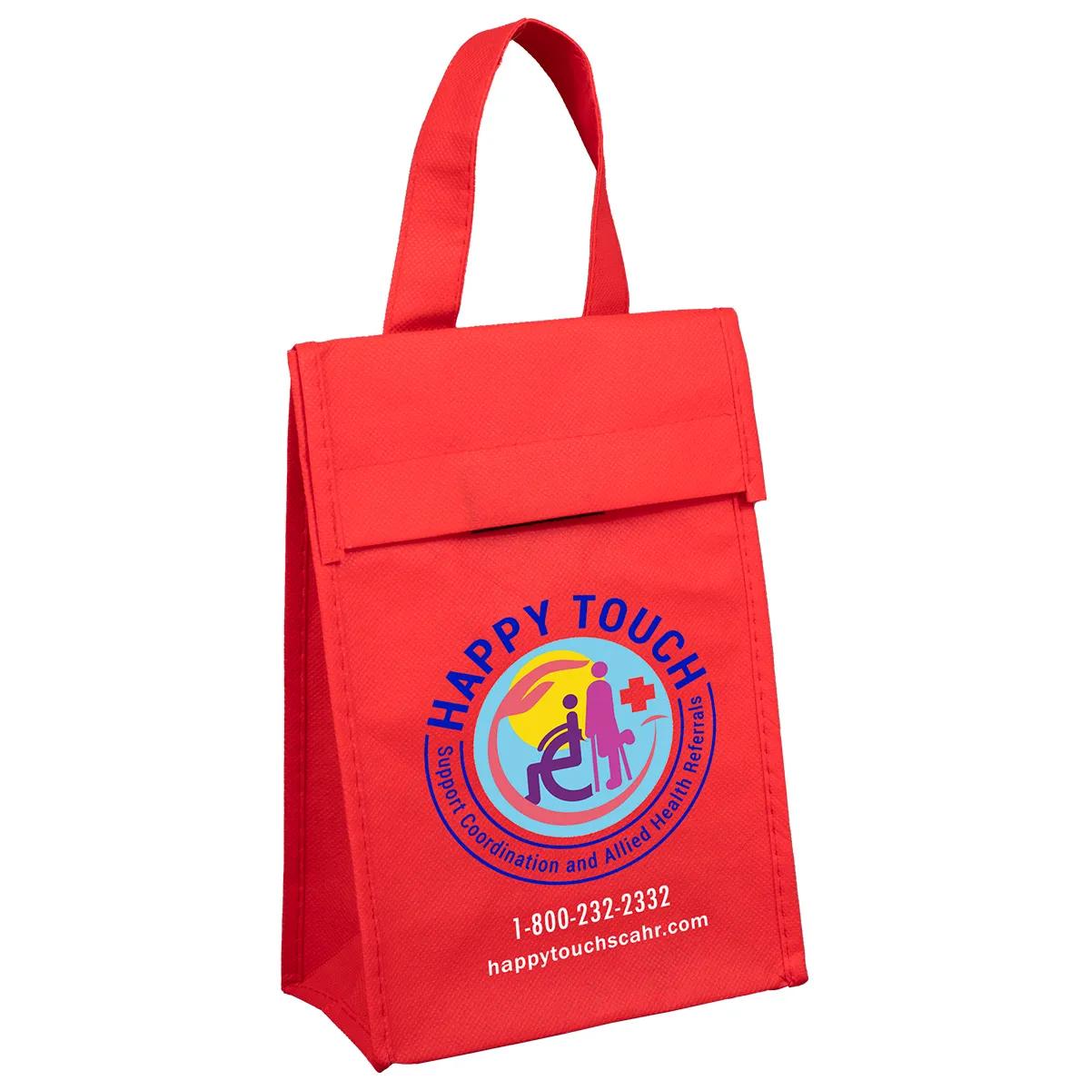 Lunch Tote Bag Non-Woven Polypropylene - 6.5 x 9 x 3.5 in - product view 16