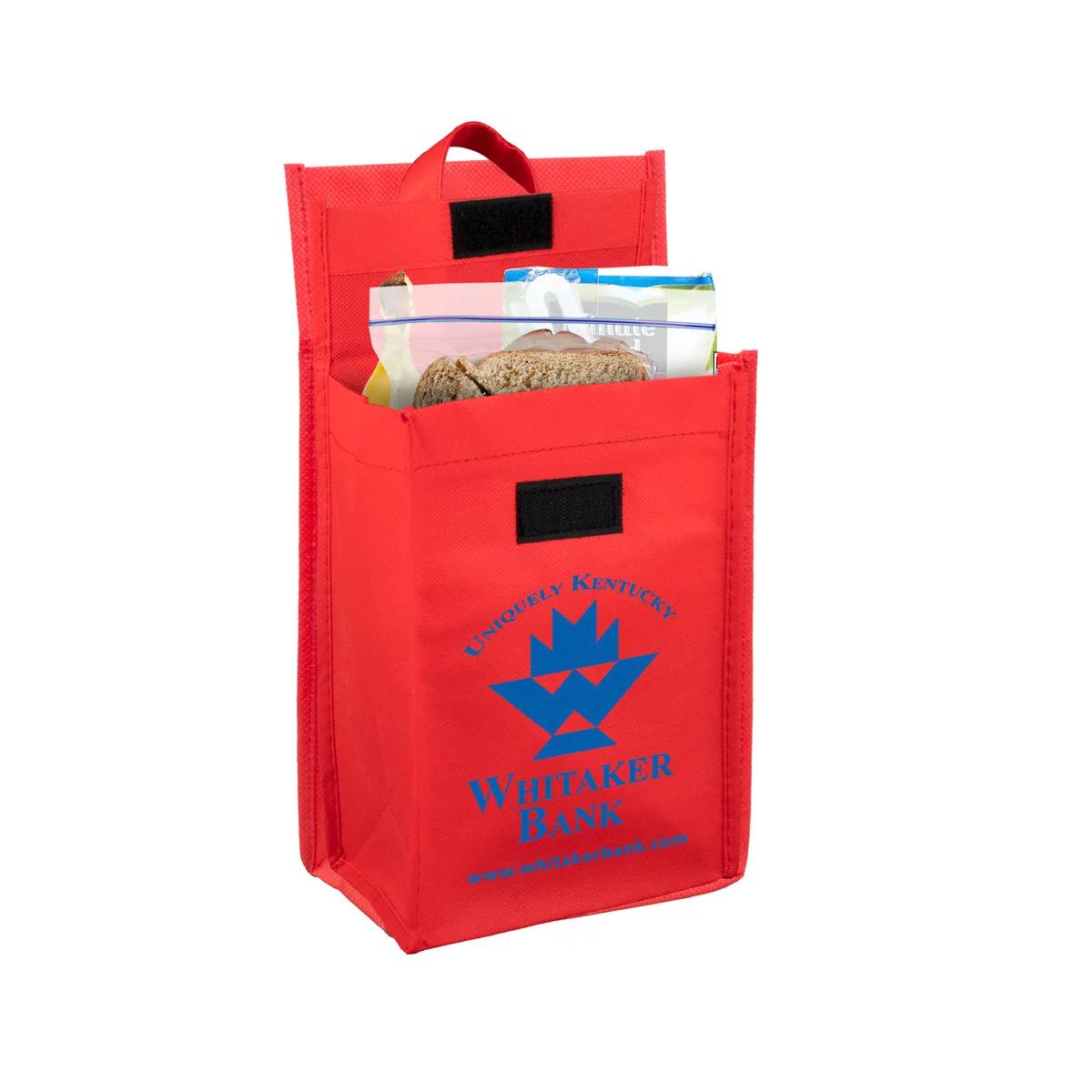 Lunch Tote Bag Non-Woven Polypropylene - 6.5 x 9 x 3.5 in - product view 17