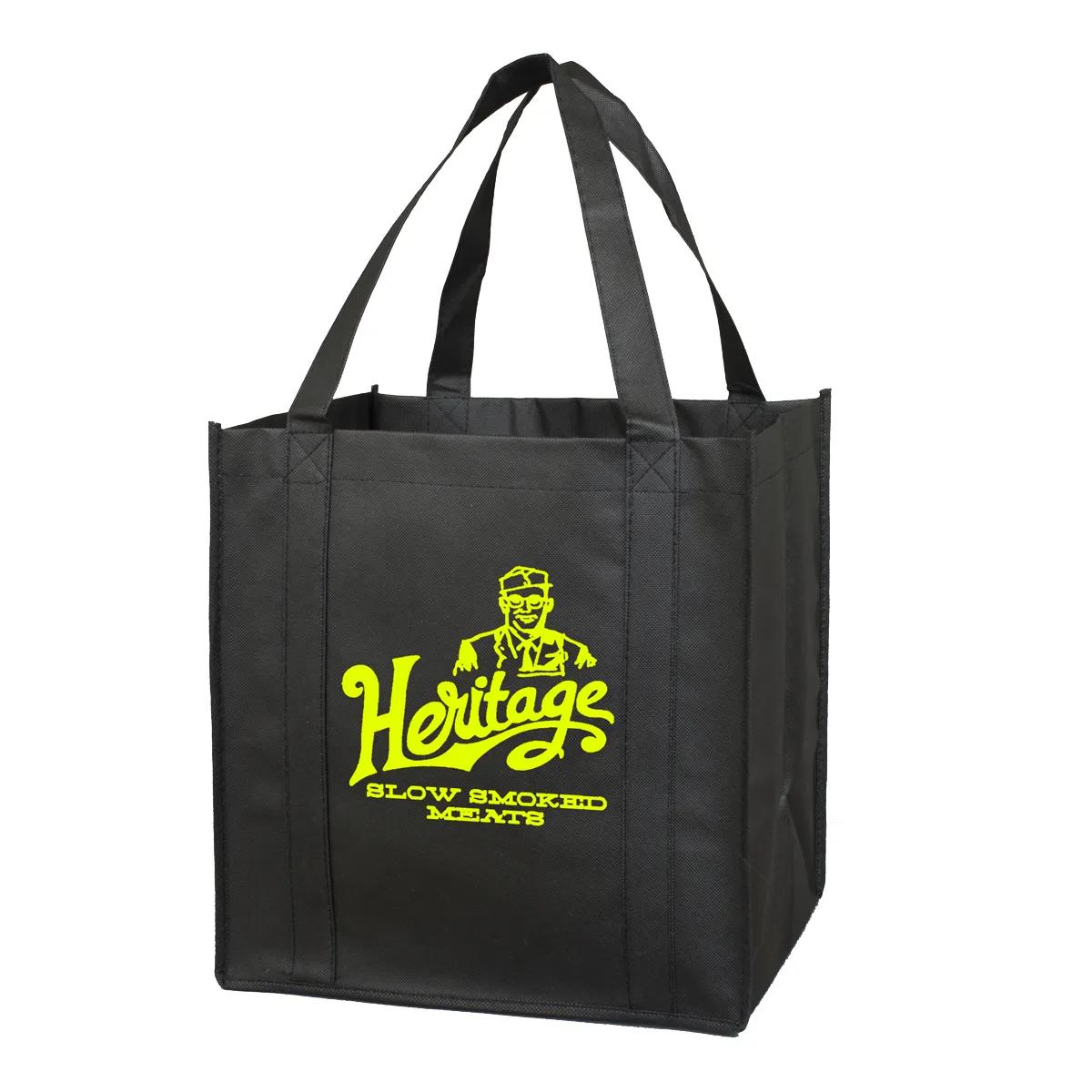 Grocery Shopping Tote Bag Non-Woven 8-Inch Gusset - 12.5 x 13 in - product view 9