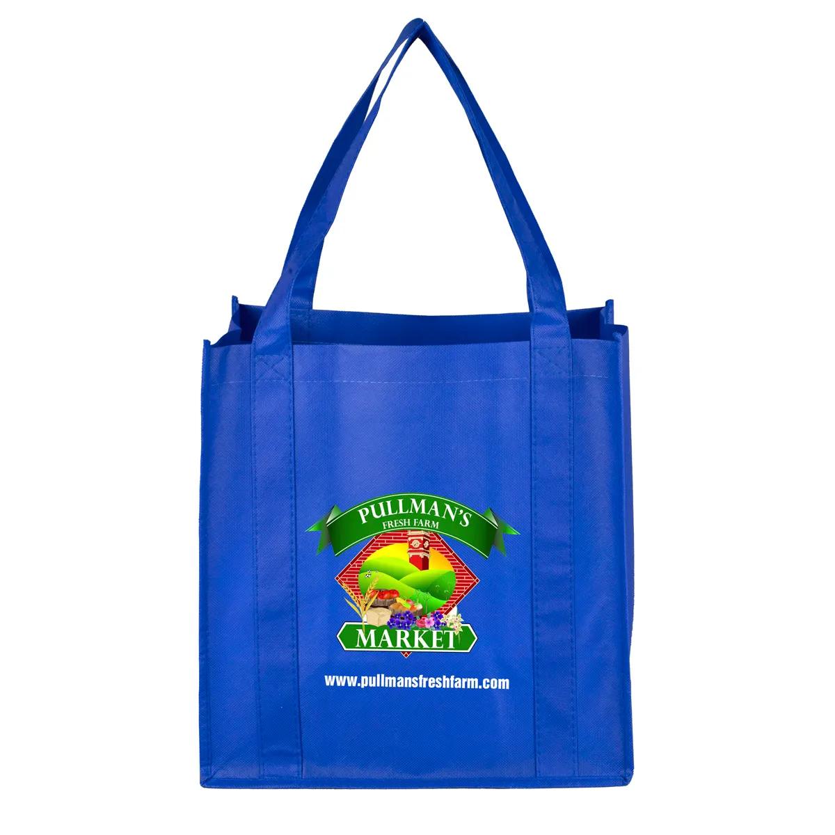 Grocery Shopping Tote Bag Non-Woven 8-Inch Gusset - 12.5 x 13 in - product view 12