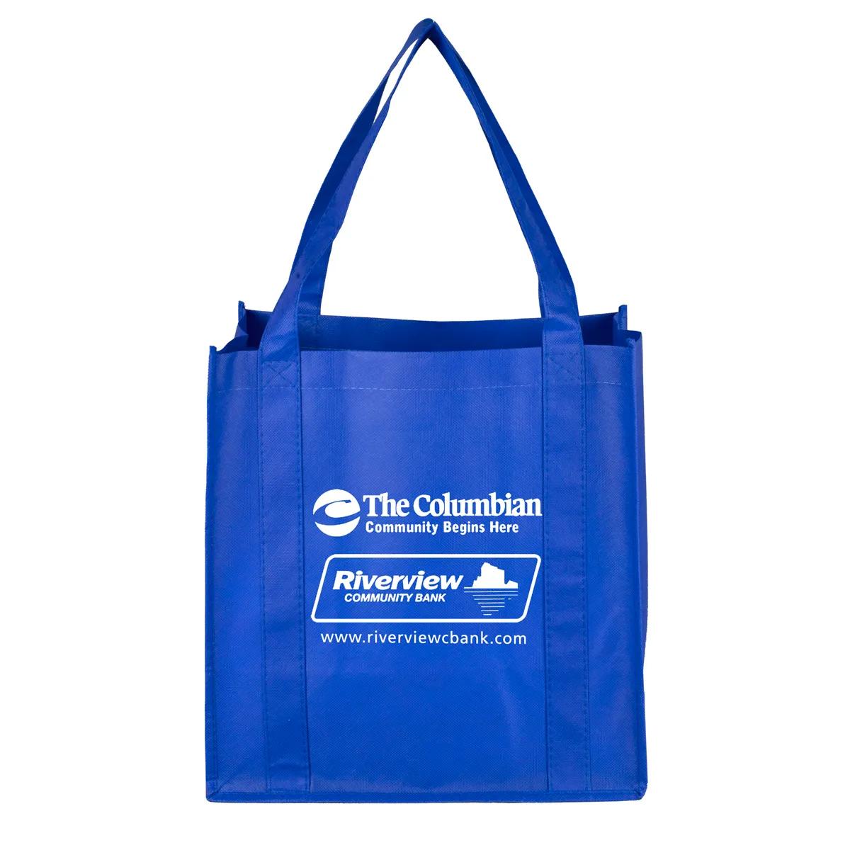 Grocery Shopping Tote Bag Non-Woven 8-Inch Gusset - 12.5 x 13 in - product view 29