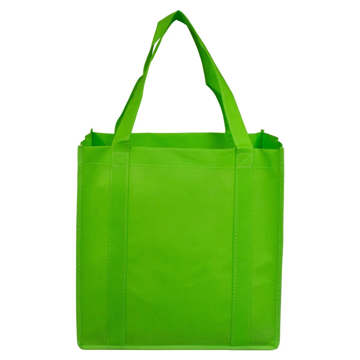 Grocery Shopping Tote Bag Non-Woven 8-Inch Gusset - 12.5 x 13 in - product view 31