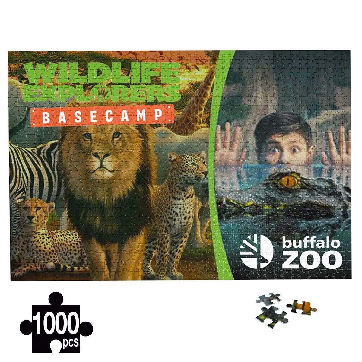 Custom Jigsaw Puzzle Full Color Edge to Edge Print - 1000 Piece