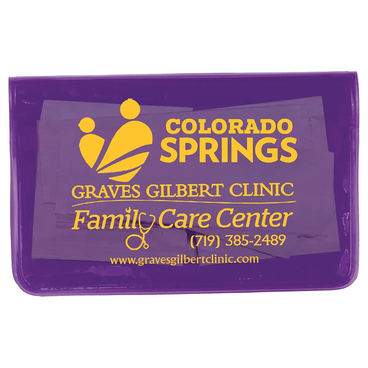 First Aid Kit Economy 7 Piece Vinyl Pouch - 4.5 x 2.9 in - product view 9