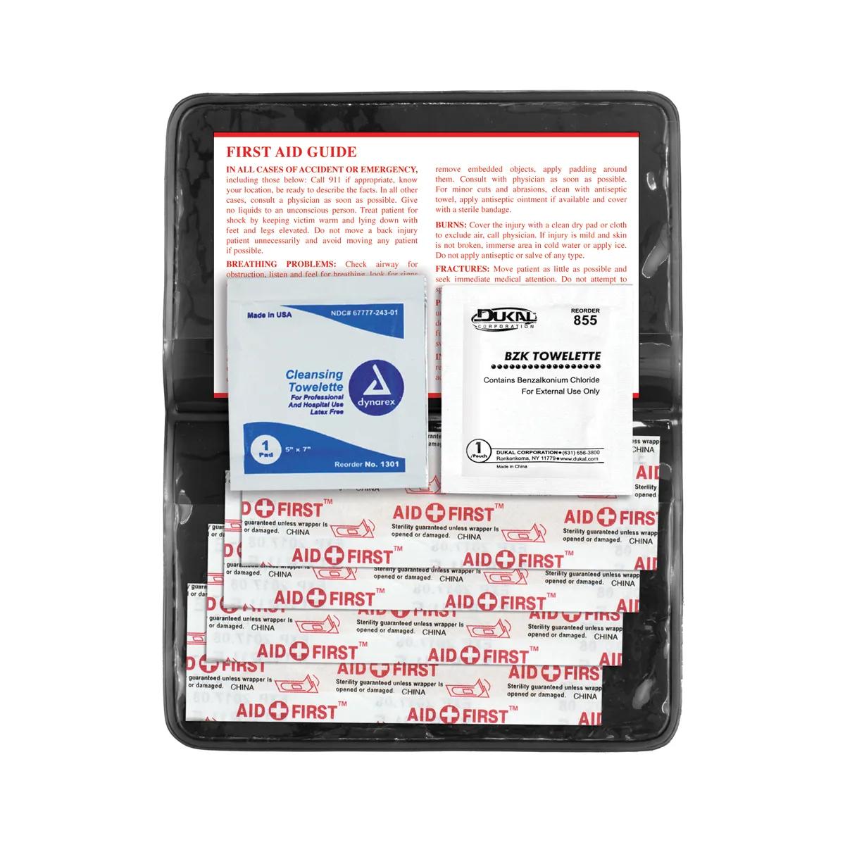 First Aid Kit Economy 7 Piece Vinyl Pouch - 4.5 x 2.9 in - product view 14