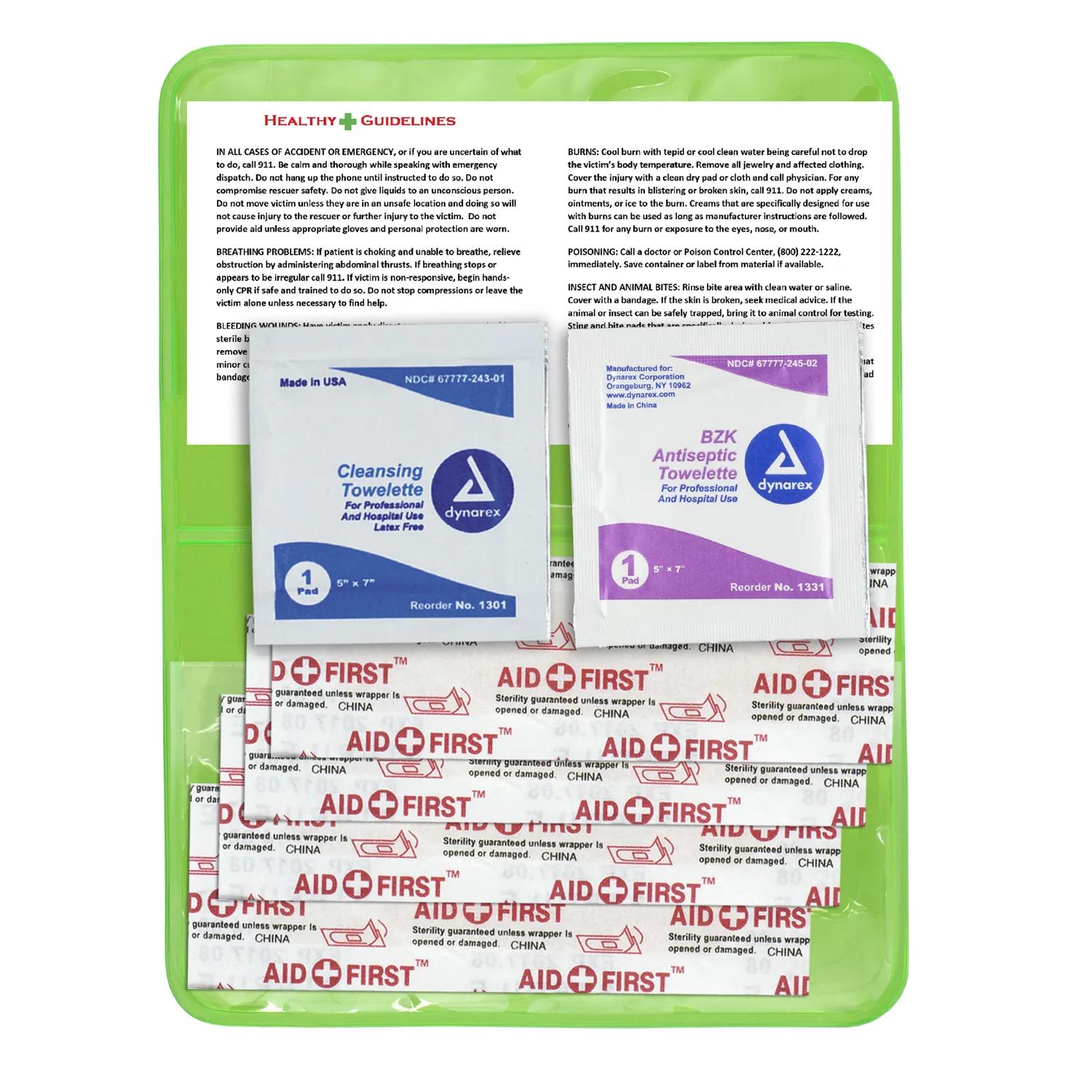 First Aid Kit Economy 7 Piece Vinyl Pouch - 4.5 x 2.9 in - product view 17