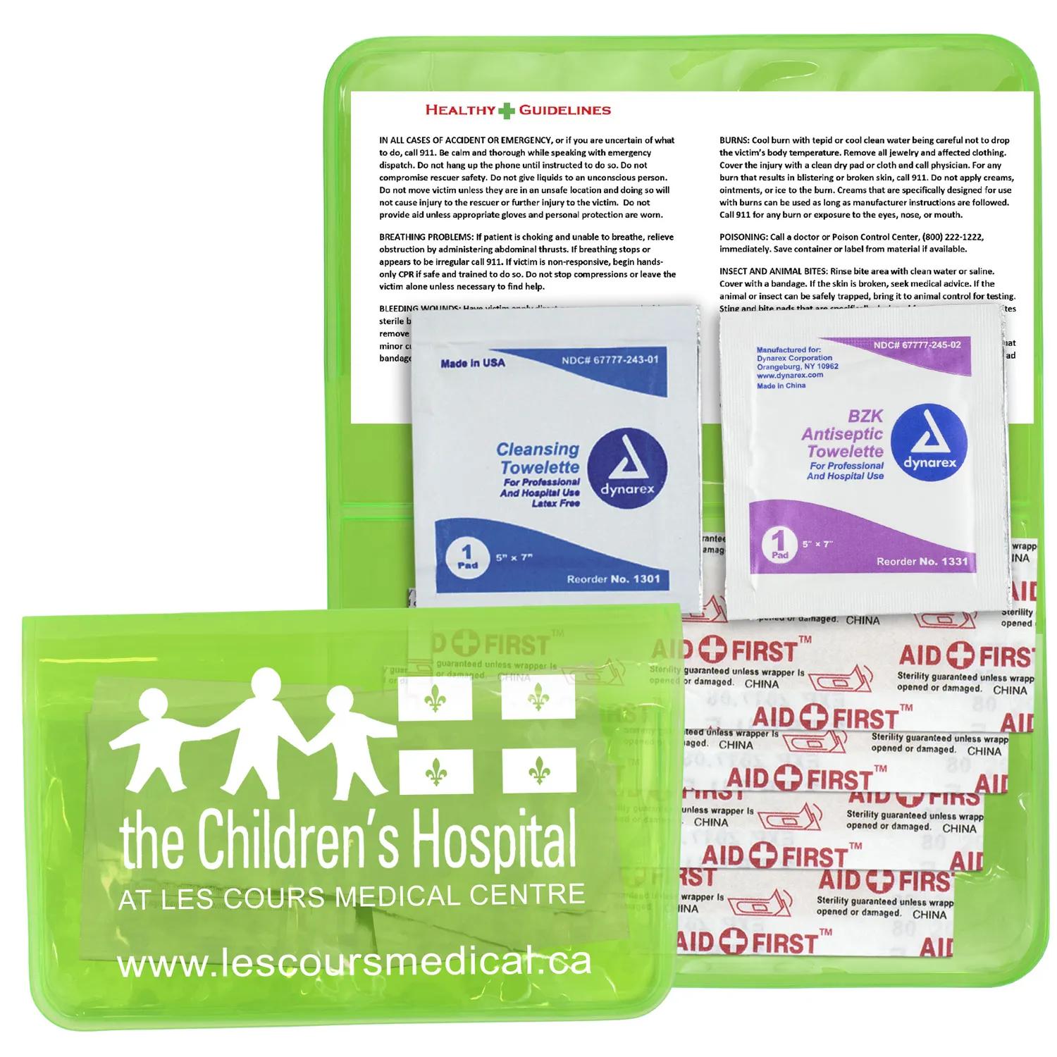 First Aid Kit Economy 7 Piece Vinyl Pouch - 4.5 x 2.9 in - product view 35