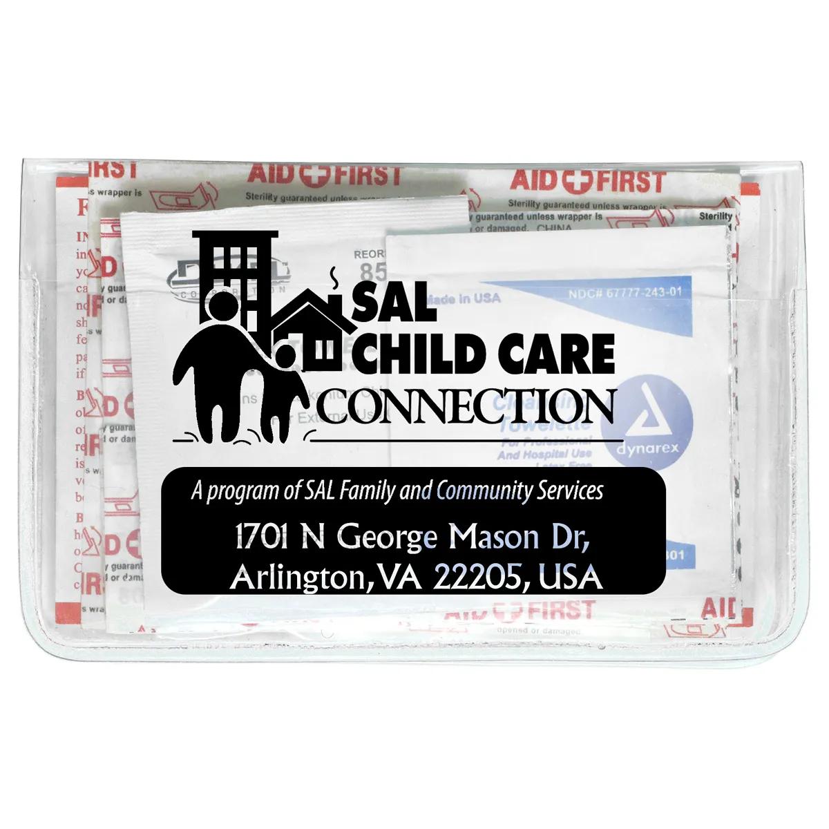 First Aid Kit Economy 10 Piece Vinyl Pouch - 4.5 x 2.9 in - product view 7