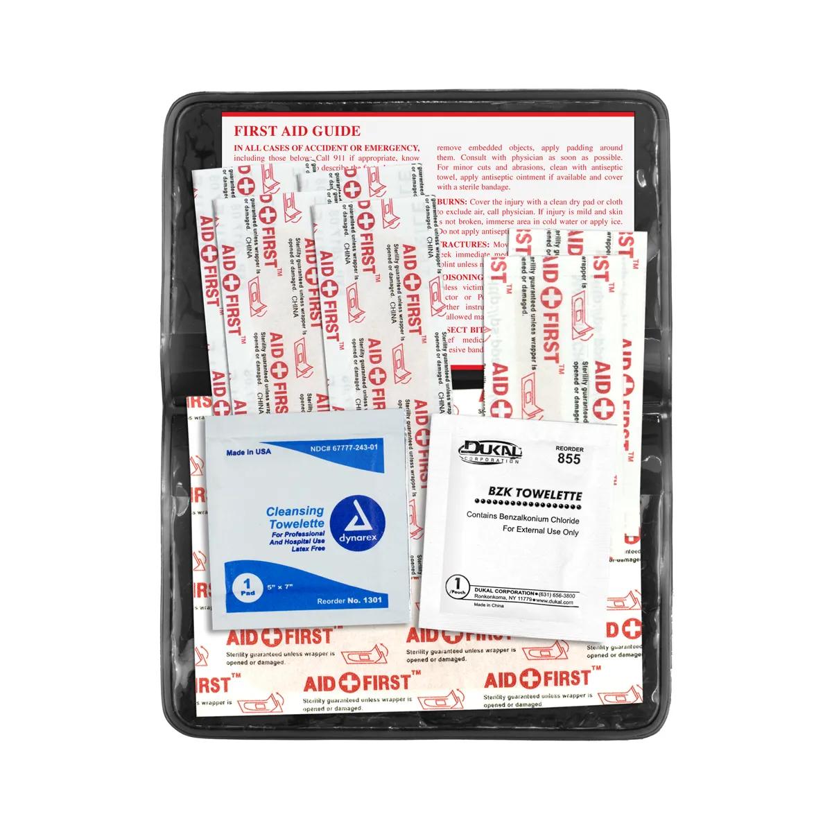 First Aid Kit Economy 10 Piece Vinyl Pouch - 4.5 x 2.9 in - product view 14