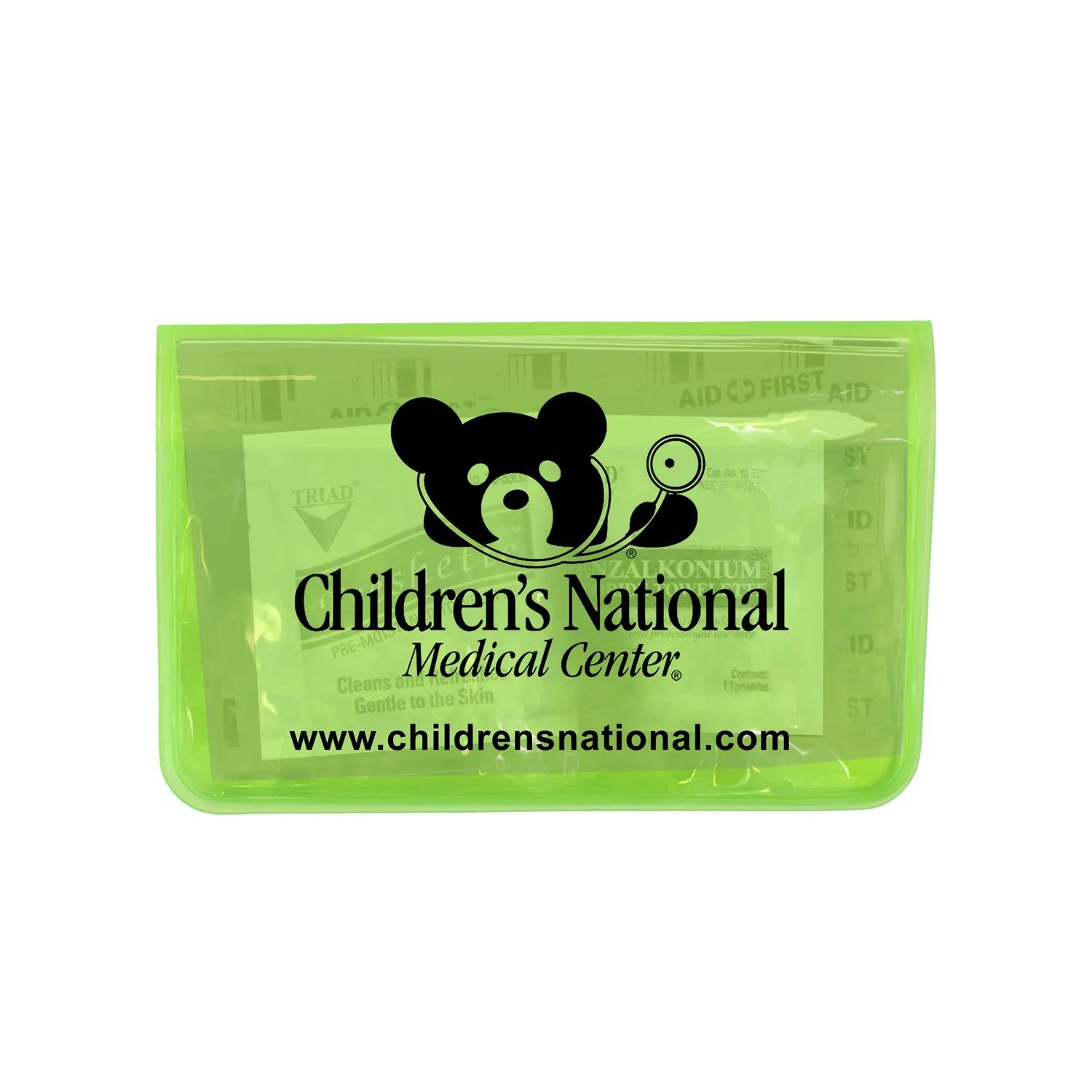 First Aid Kit Economy 10 Piece Vinyl Pouch - 4.5 x 2.9 in - product view 35