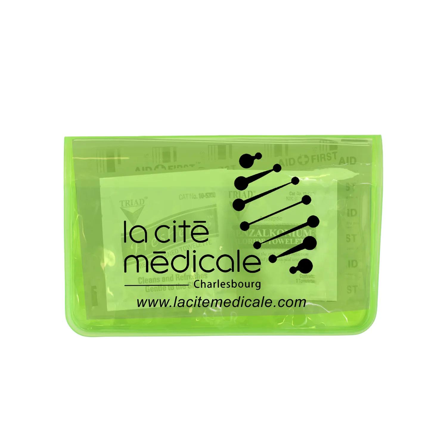 First Aid Kit Economy 10 Piece Vinyl Pouch - 4.5 x 2.9 in - product view 36