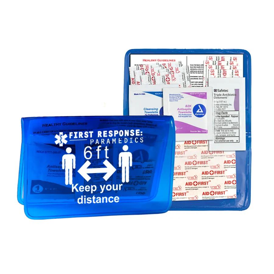 First Aid Kit Economy 15 Piece XL Vinyl Pouch - 4.5 x 2.9 in - product view 3