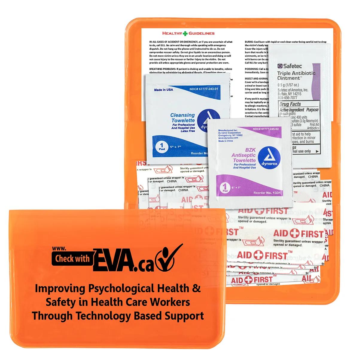 First Aid Kit Economy 15 Piece XL Vinyl Pouch - 4.5 x 2.9 in - product view 9