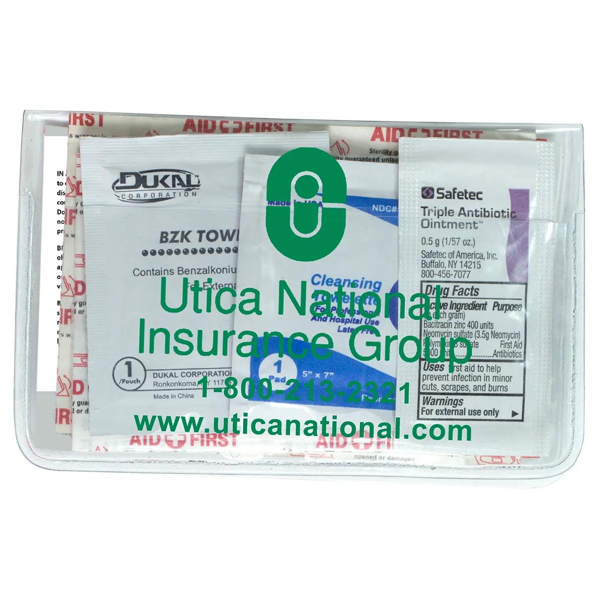 First Aid Kit Economy 15 Piece XL Vinyl Pouch - 4.5 x 2.9 in - product view 12
