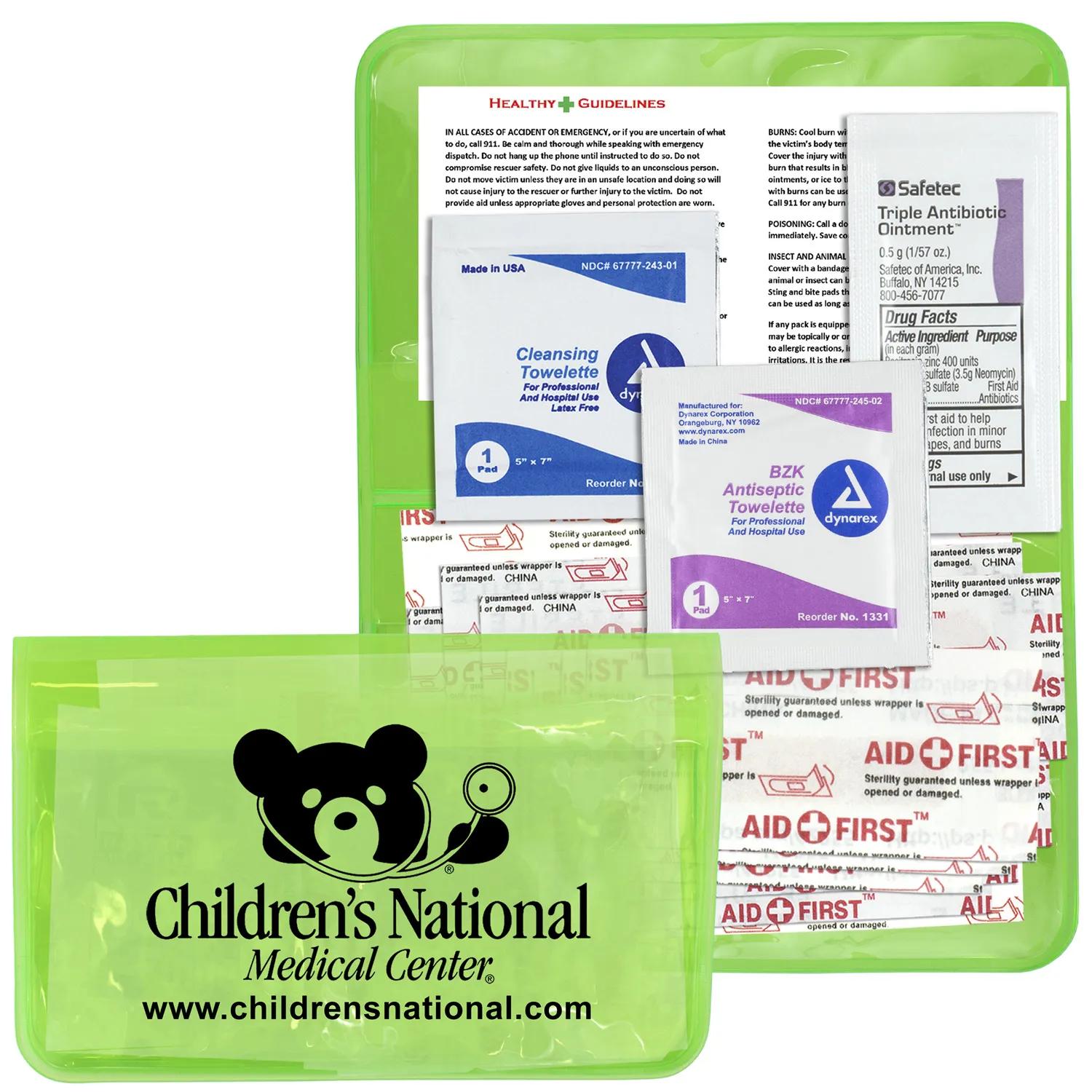 First Aid Kit Economy 15 Piece XL Vinyl Pouch - 4.5 x 2.9 in - product view 13