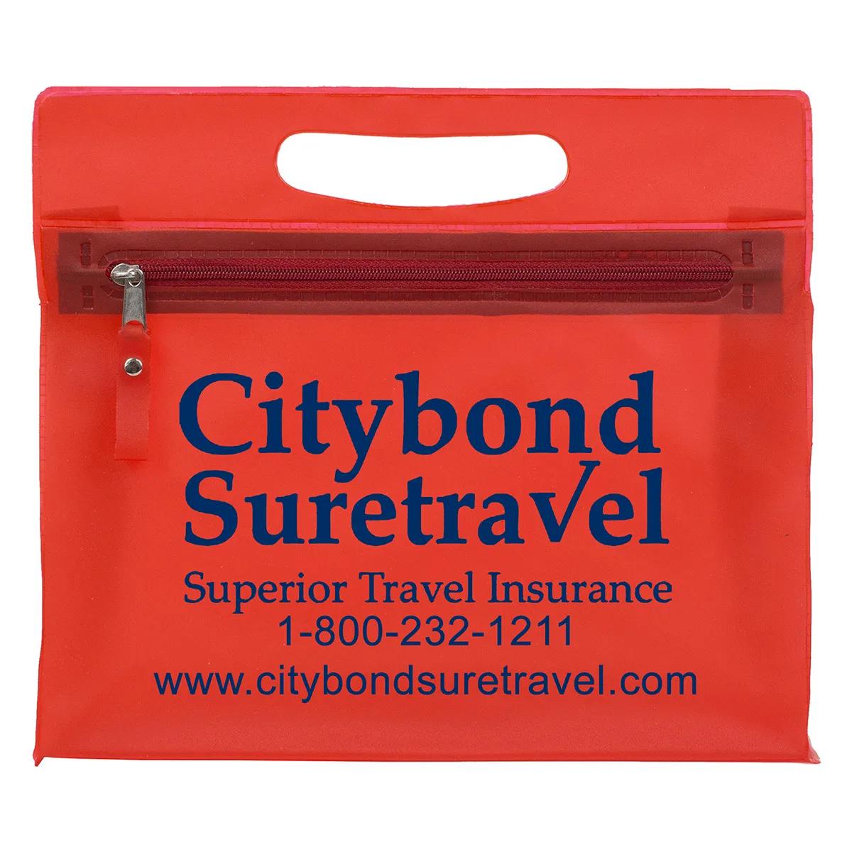 First Aid Kit Complete 14 Piece Sanitizer Zipper - 9.5 x 8.25 in - product view 6