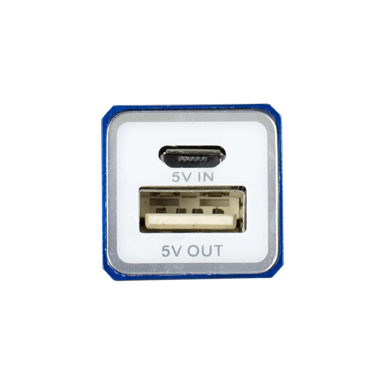 Aluminum Power Bank 2200 mAh UL Listed Laser Engrave - 3.7 in - product view 20