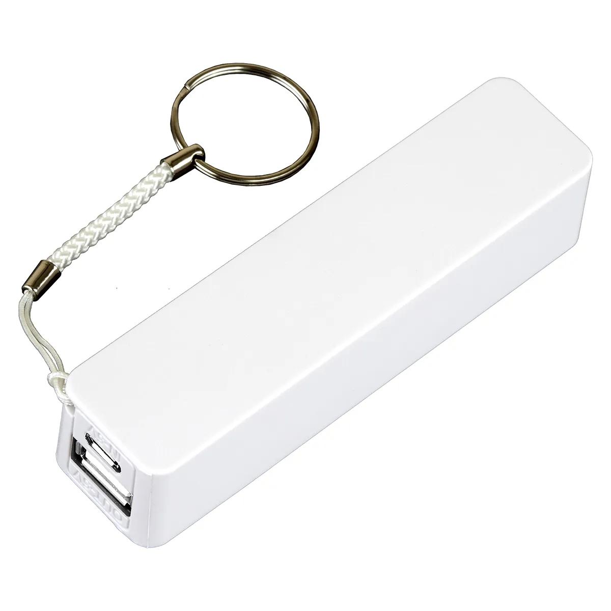 Power Bank 2200 mAh UL Listed Plastic Portable - 3.75 x 1 in - product view 2