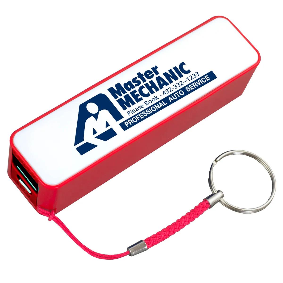 Power Bank 2200 mAh UL Listed Plastic Portable - 3.75 x 1 in - product view 3