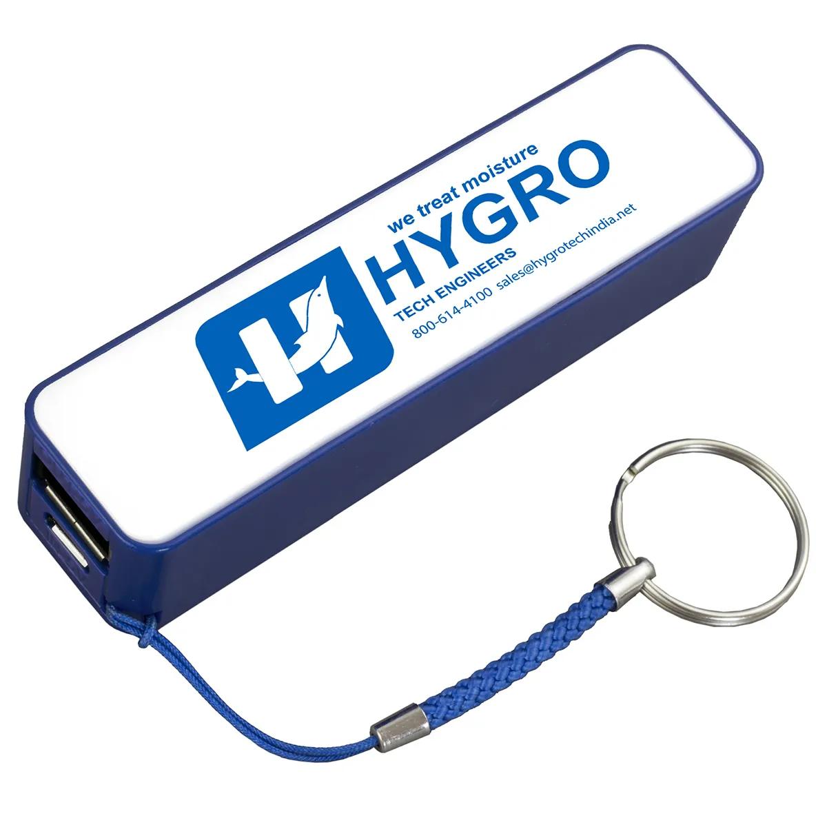 Power Bank 2200 mAh UL Listed Plastic Portable - 3.75 x 1 in - product view 4