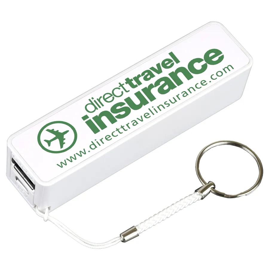 Power Bank 2200 mAh UL Listed Plastic Portable - 3.75 x 1 in - product view 5
