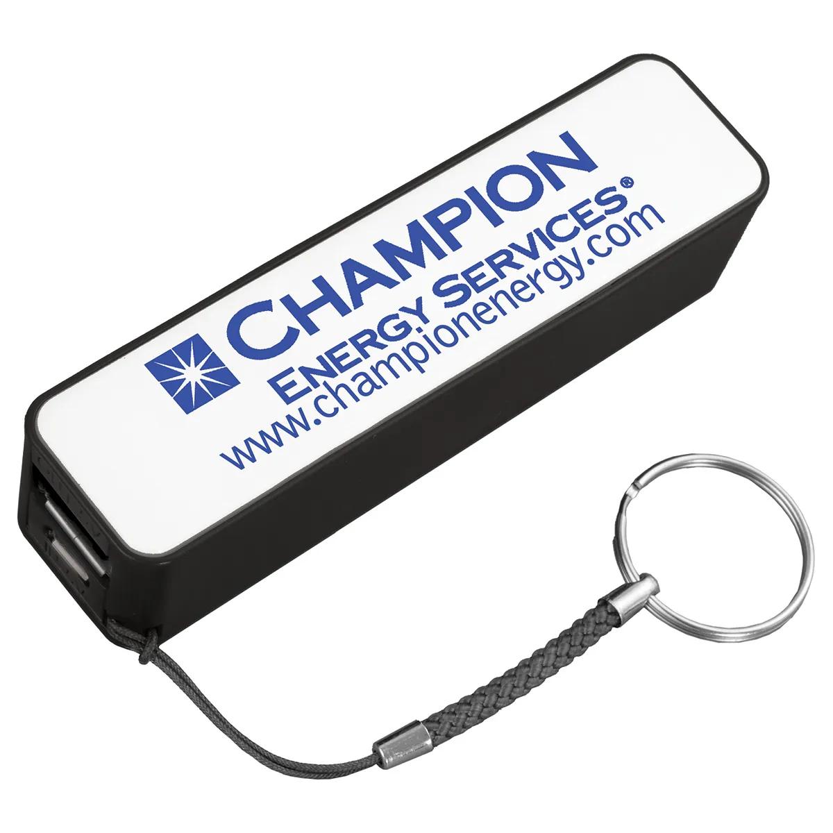 Power Bank 2200 mAh UL Listed Plastic Portable - 3.75 x 1 in - product view 6