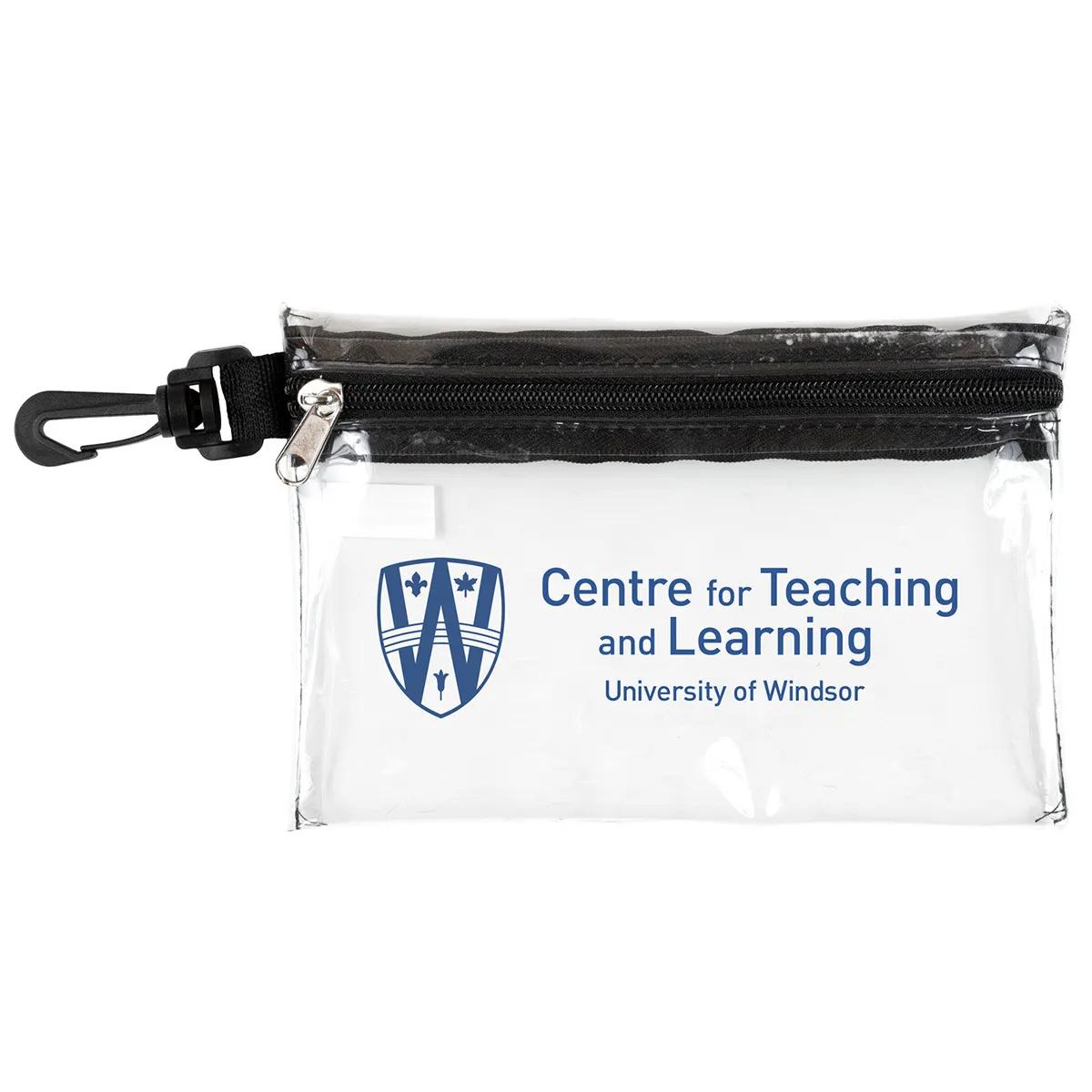 First Aid Kit Protection Pack Carabiner Zipper - 7.5 x 5 in (12 Pack) - product view 7