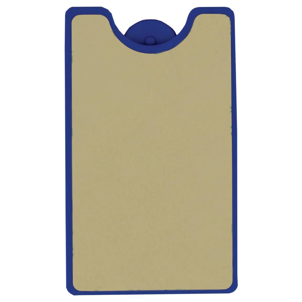 Phone Kickstand Wallet Silicone Adhesive Card Holder - 3.625 x 2.125 in - product view 18