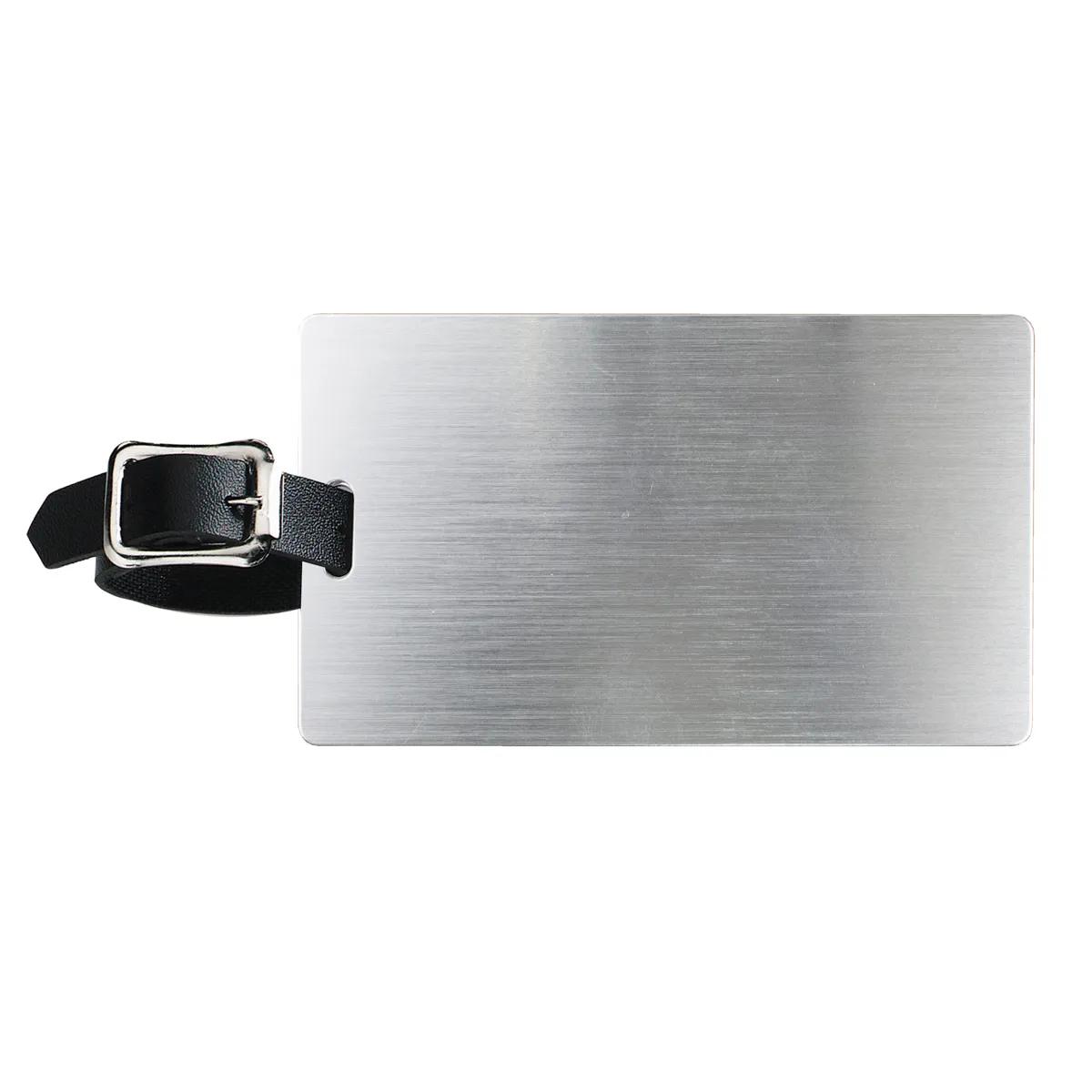 Luggage Tag Full Color Aluminum Kwik Seal Backing - 2.5 x 4.25 in - product view 5