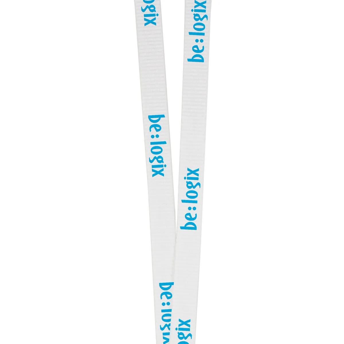 Custom Lanyards Silkscreen Import Air Ship Polyester - 18 x 0.5 in - product view 12